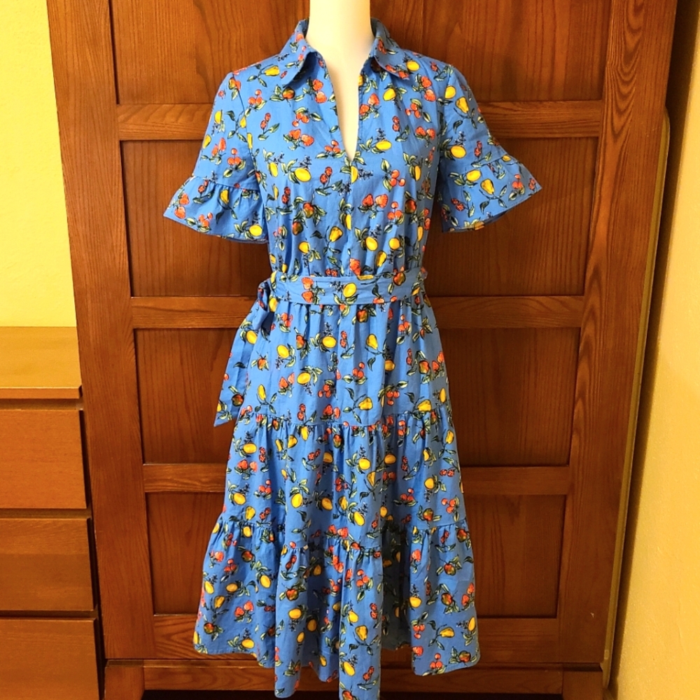 Donna Morgan Fruit Print Dress